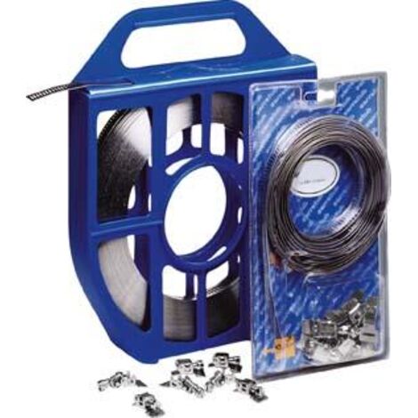 NORMA Serratub Endlosband-KIT 12mm W2B, 3m Band, 6Köpfe