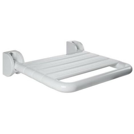 Normbau 0841511019 Siège de douche rabattable avec support sol