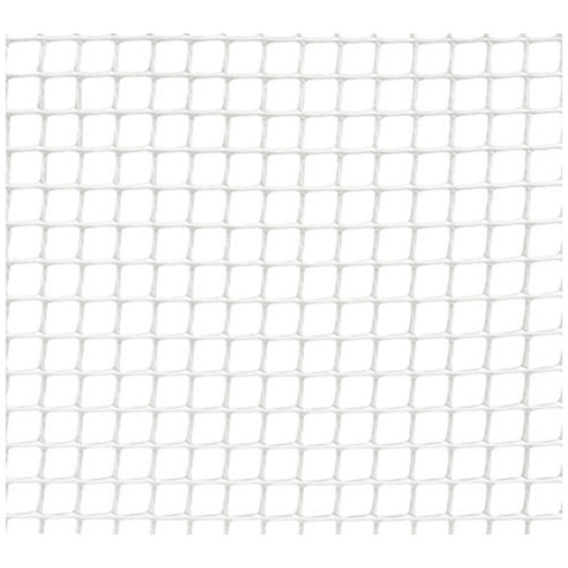 Rouleau de 25 m de tissu plastique blanc 10x10 mm 2017213 premium nortene