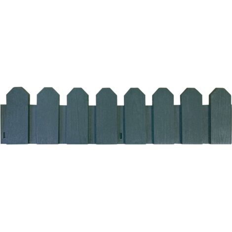 NORTENE 4 bordures flexibles en plastique - Vert - 20x80cm
