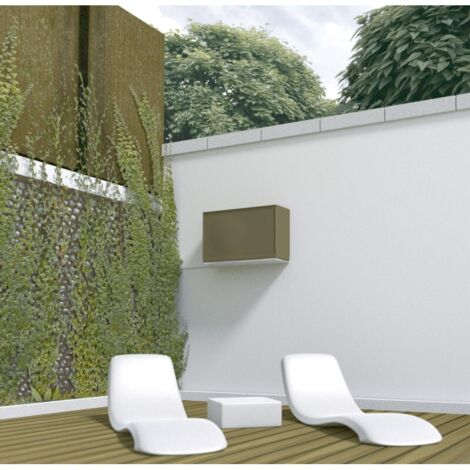 Nortene 75931 Housse climatisée imperméable, 90 x 30 x 55 cm, marron