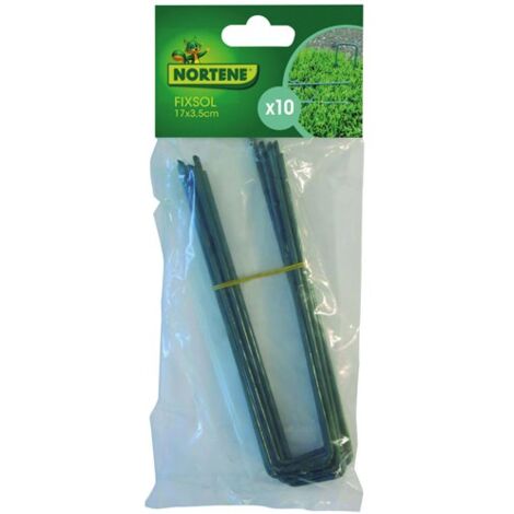 AGRAFE FIXSOL VERT 17X3.5CM X10 SC (Vendu par 1)