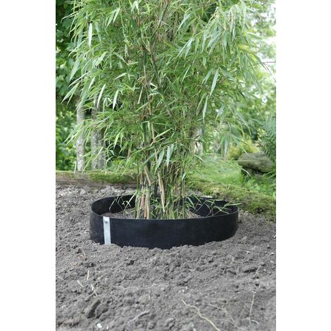 Nortene – Barrière anti-racines et rhizomes Stop-R BAR 0,60 x 10 m – HDPE 1mm – Densité 1000 g/m² – 100% recyclable – Limite envahissement bambous