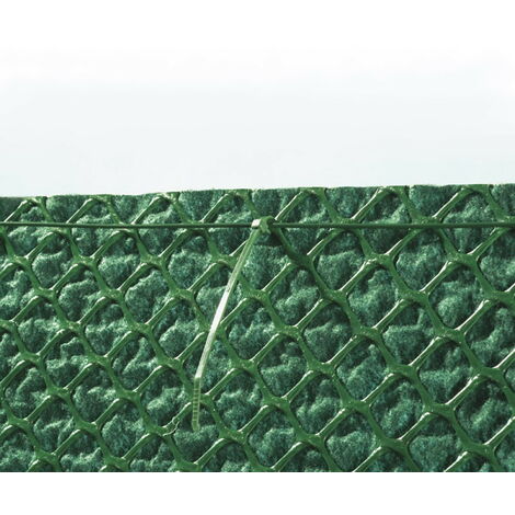 Nortene – Brise-vue maille plastique 100% occultant vert – Hauteur 1,5 m – Longueur 5 m – Grammage 550 g/m² – Résistant aux intempéries