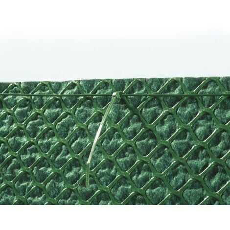 Nortene Brise-vue vert en maille plastique 100% occultant TANDEM - 1,2 x 25 m