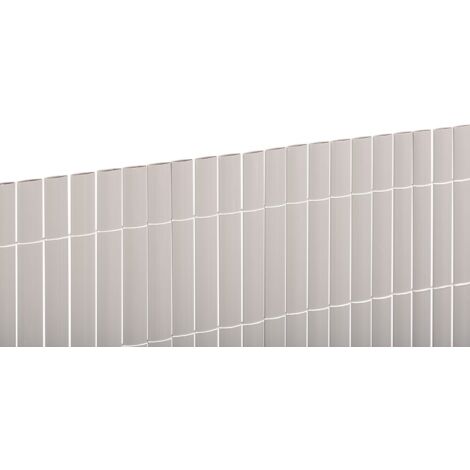 NORTENE Canisse PVC double face 20mm - Blanc - 1x3m