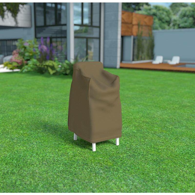 Housse de protection en polyester pour chaise empilées - 70 x 70 x 110 cm - 90 g/m2 - Nortene