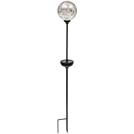 Nortene Globe Solaire à Planter Ophea en Verre Transparent