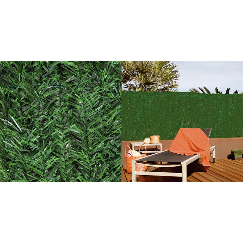 

Seto artificial imitación natural ocultación media 1x3m anti-UV GREENSET - Nortene