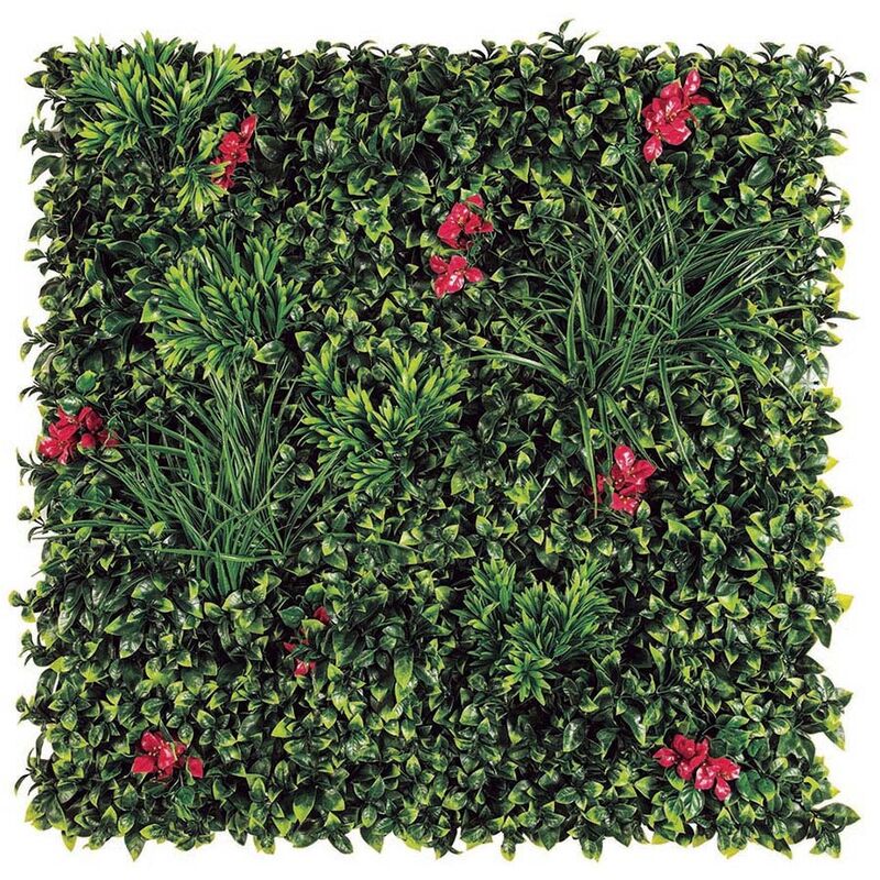 

NORTENE Jardín vertical villa imitación flores buganvilla 1x1m nortene