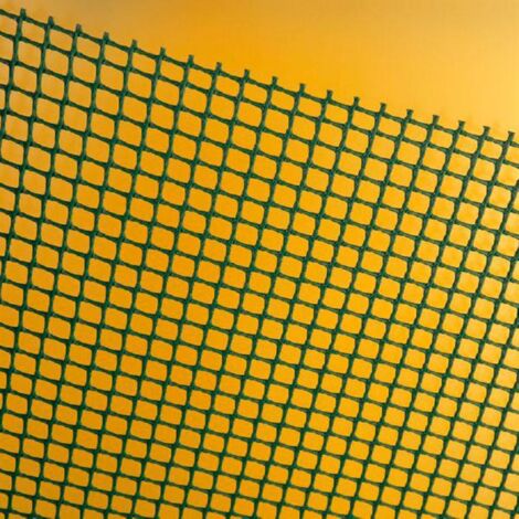 Nortene – Rouleau de tissu plastique vert 25m – Épaisseur 5x5 mm – Grammage 400 g/m² – Résistance jusqu'à -40°C – Pour agriculture et construction