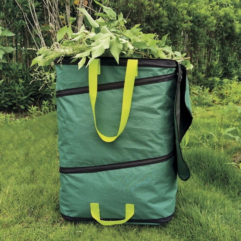 Nortene - Sac Pop Up carré 125 l - 50 x 50 x 50 cm - Vert