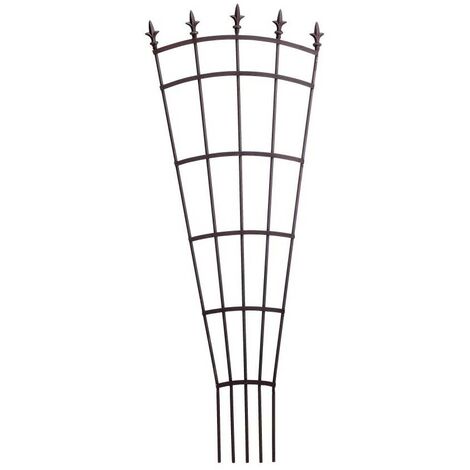 Nortene – Treillis en métal 0,61 x 1,50 m – Support de croissance pour plantes grimpantes – Installation murale ou au sol