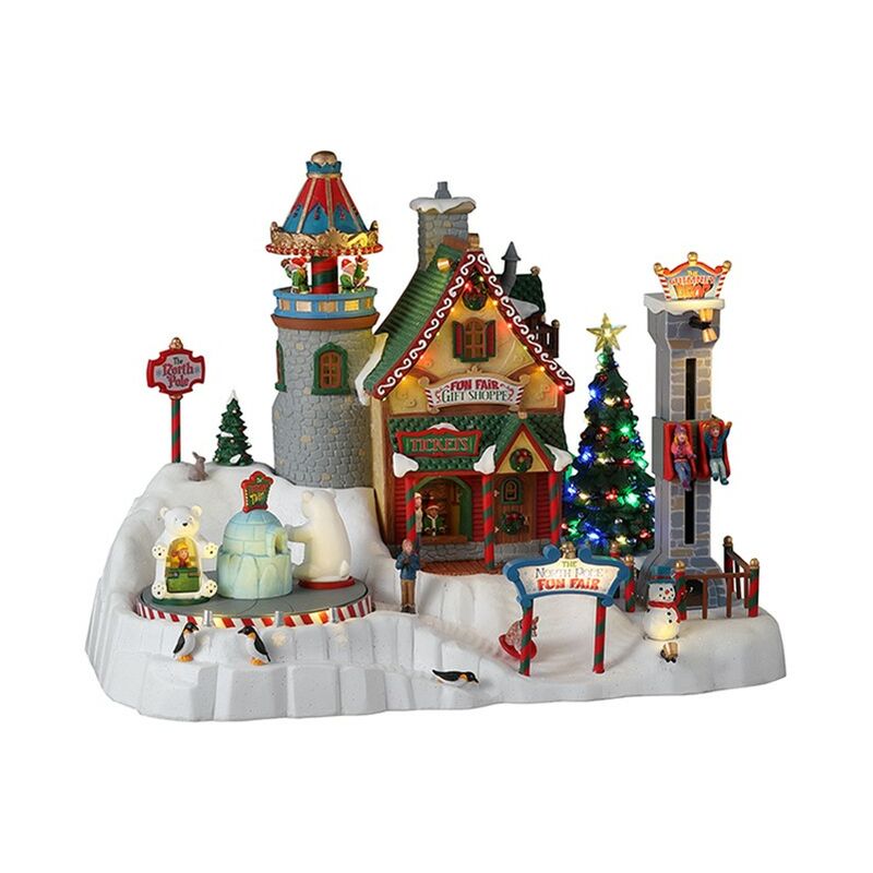 Lemax North Pole Fun Fair Mit Adapter 4.5v Art.-nr. 35019
