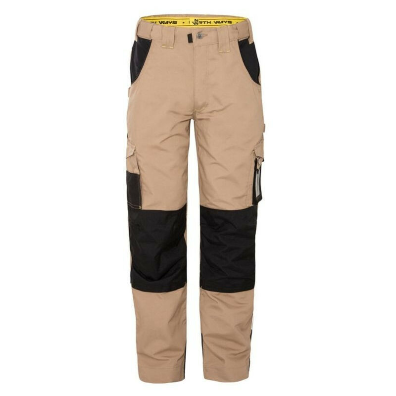 Nine Worths - Pantalon de travail homme Adam (North Ways) 1204 - Beige - 46 - Jambes standards - Beige