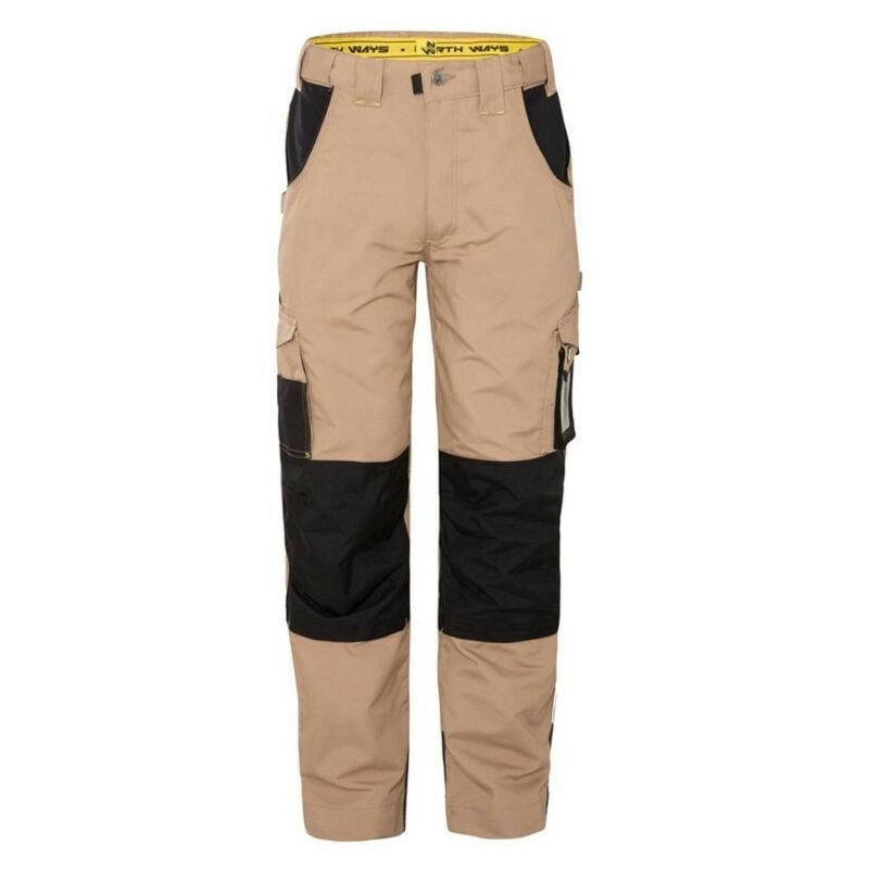 Pantalon de travail homme Adam NORTH WAYS 1204 - Beige - 42 - Jambes standards - Beige