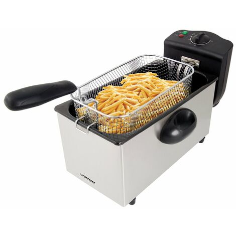 Northix Esperanza EKG010 Friteuse Inox 3 Litres Puissante