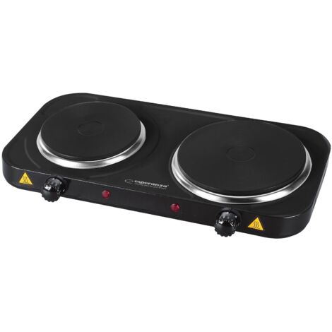 Northix Esperanza EKH014K plaque de cuisson électrique noire
