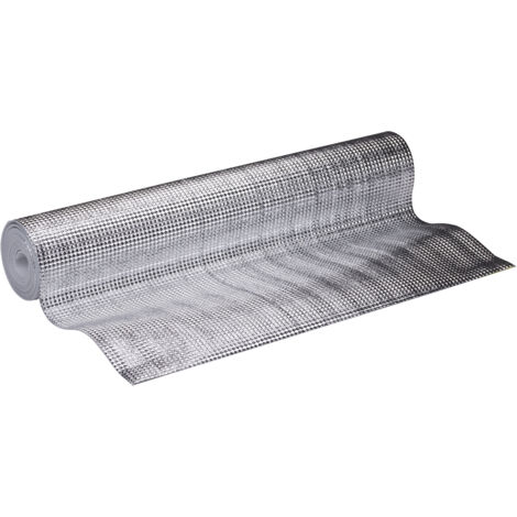 Northix Wärmeschutzschirm Kinzo Silber 2,5x50 cm Alufolie