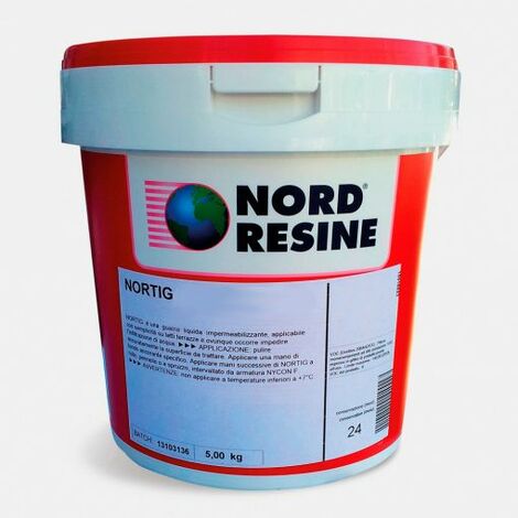 Nortig guaina liquida rossa kg 1,50
