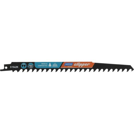 Norton brzeszczot s1542k 240mm /2szt. drewno miękkie, drewno budowlane