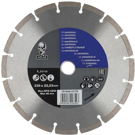 Norton Clipper Diamantblatt für WS Atlas Uni, 230 mm