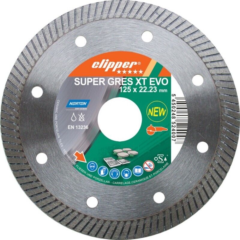 Norton - Disque diamant sch.SuperGresXT evo 115x22,23