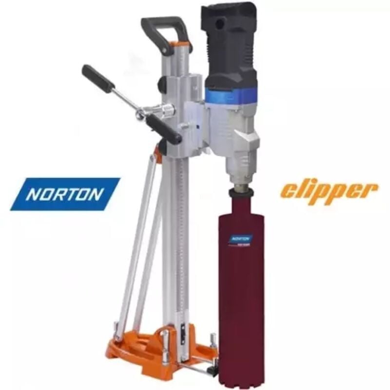 Norton - cdr 253 Kit complet pour le carottage moteur 2500W + colonne Clipper