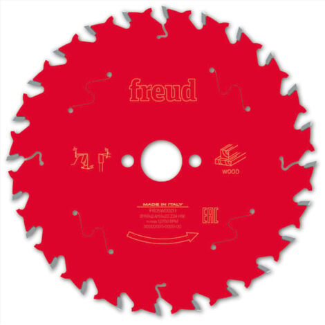 Norton Clipper TiCo 150 mm rote Sägeblatt für Handkreissäge