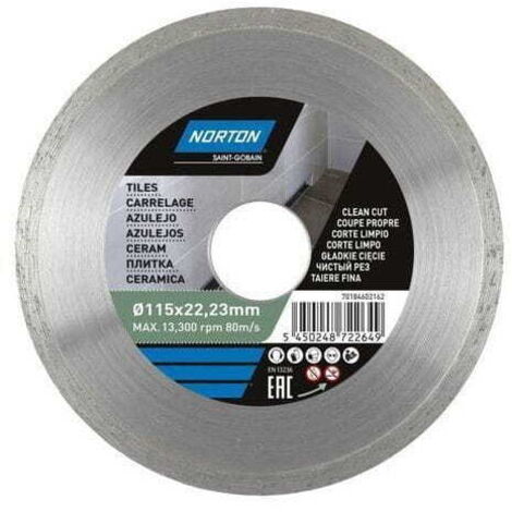 NORTON D. DISCO PER PIASTRELLE IN CERAMICA 115mm