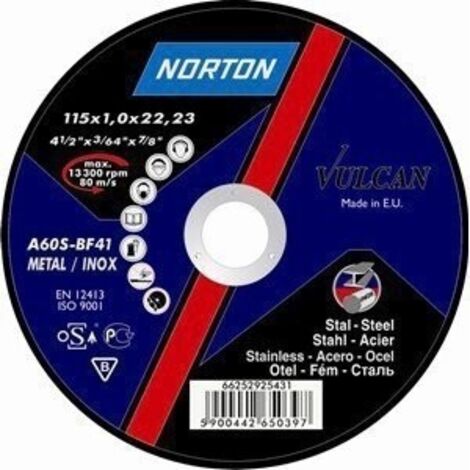 NORTON DISCO DESBASTE HUNDIDO VULCAN 1156.422