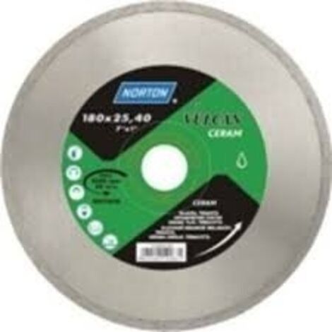 NORTON DISCO DIAMANTE CONTINUO VULCAN CERAMICA 230