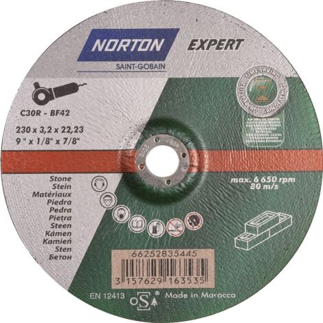 Norton disco per pietra 230x3,2x22,23