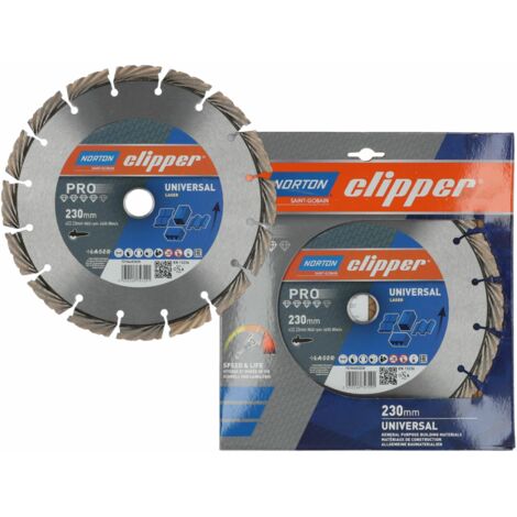 NORTON D.UNIVERSAL 230mm CLIPPER PRO UNIVERSAL LASER