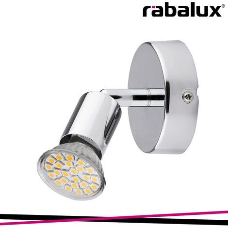 NORTON LED, SPOT, GU10/3W LED CHROME 3000K                                                               - Luce CALDA