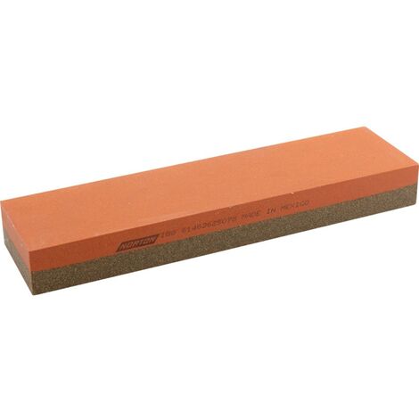 Norton Saint Gobain Combination India Oil Stone, 203X51X25MM