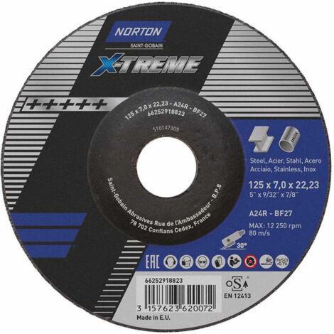 Norton Schruppscheibe X-Treme 125x7,0 T27