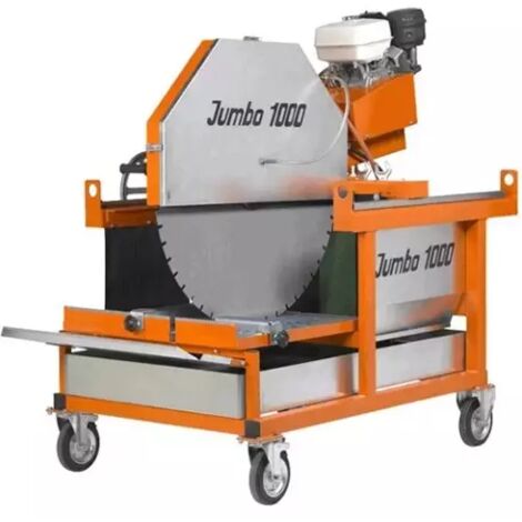 Norton – Scie de chantier 1000mm – Moteur Honda GX390 essence – Profondeur de coupe 420mm – Vitesse 928min-¹ pour béton armé