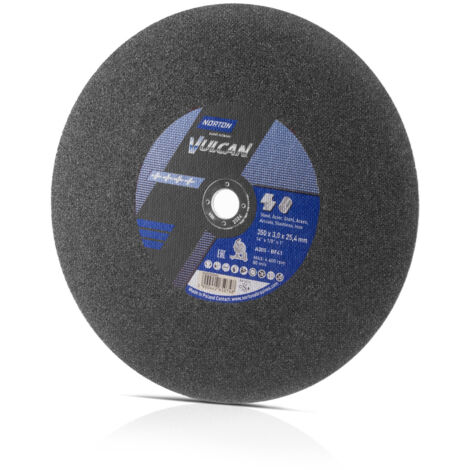 Norton Trennscheibe Sägeblatt für Metalltrennsägen 356 x 3,0 x 25,4 mm