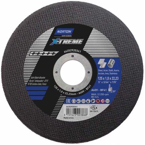 Norton Trennscheibe X-Treme 125x1,0 T41