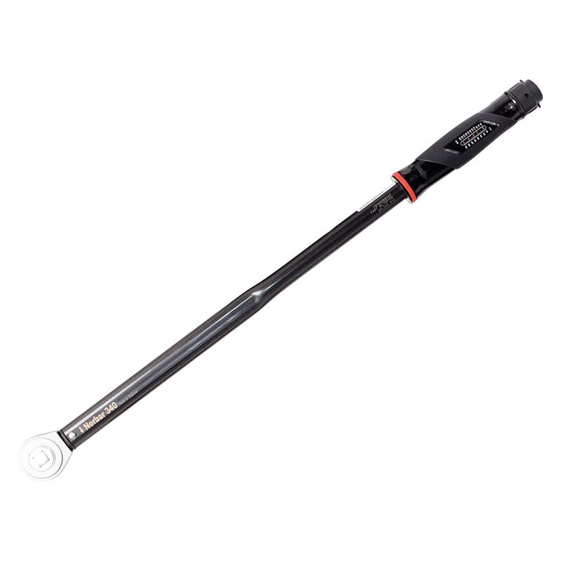 TBC - Norbar 130106 NorTorque® 340 Adjustable Dual Scale Ratchet Torque Wrench 1/2in Drive 60-340Nm NOR130106
