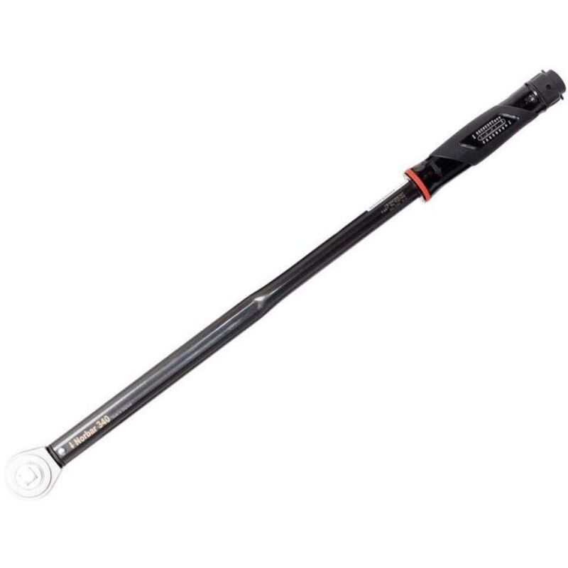 TBC - Norbar 130106 NorTorque® 340 Adjustable Dual Scale Ratchet Torque Wrench 1/2in Drive 60-340Nm NOR130106