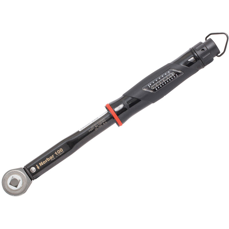 TBC - Norbar 130103 NorTorque® 100 Adjustable Dual Scale Ratchet Torque Wrench 1/2in Drive 20-100Nm NOR130103