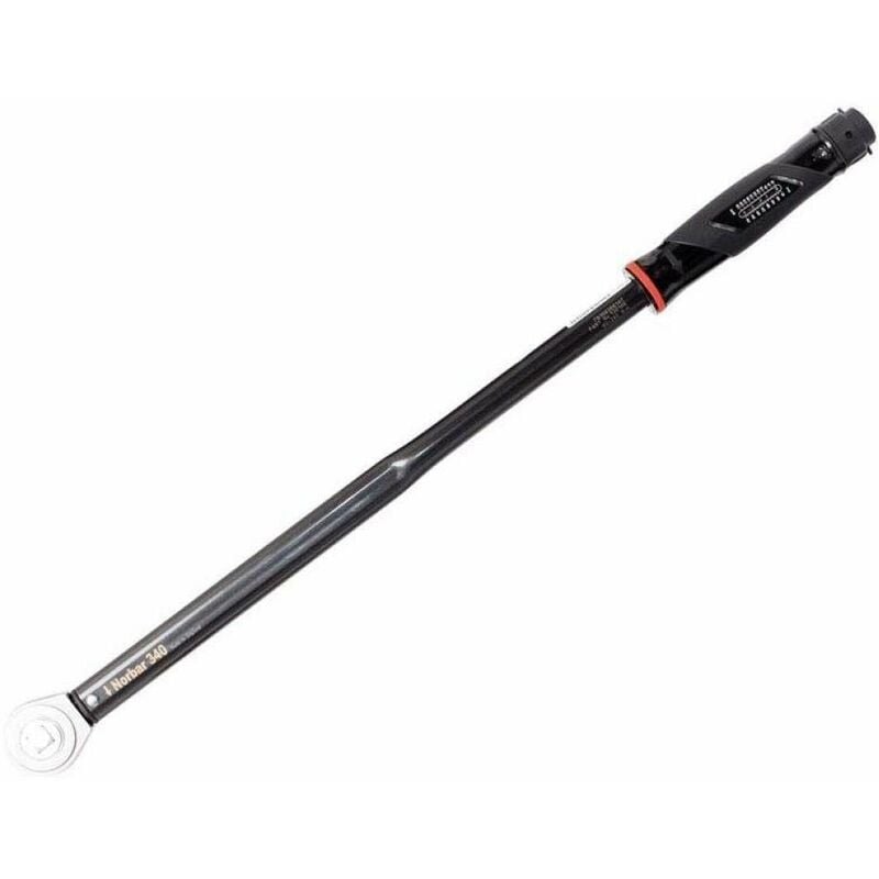 TBC - Norbar 130106 NorTorque® 340 Adjustable Dual Scale Ratchet Torque Wrench 1/2in Drive 60-340Nm NOR130106
