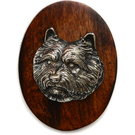 Norwich Terrier - Showbrosche, Startnummernclip, Hundeabzeichen von Art-Dog