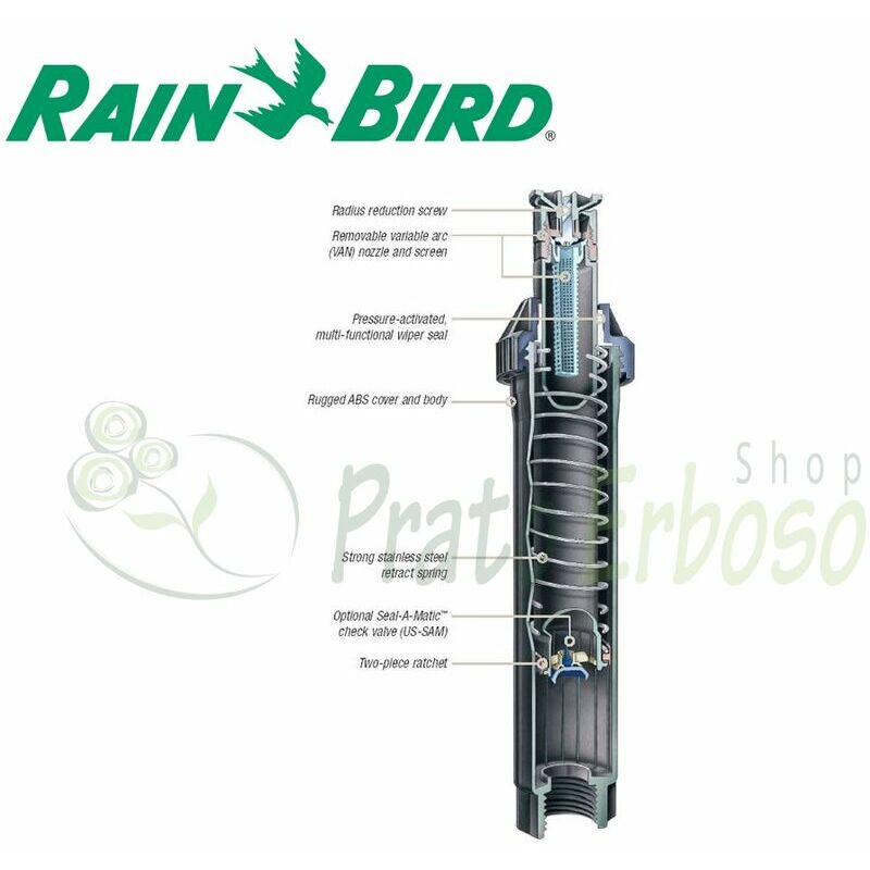 

NOSOTROS-412 - Rociadores ocultos rango de 3.6 metros