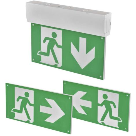 Notausgang Schild beleuchtet 3 W IP20
