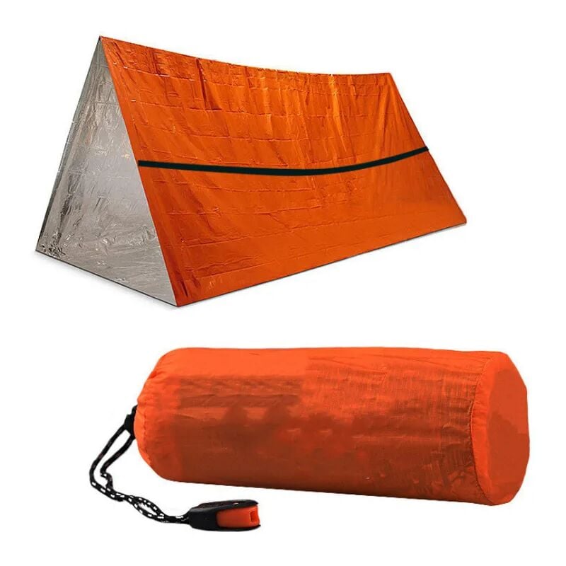 Image of Thermische und wasserdichte Rettungsdecke für Erste Hilfe und Camping