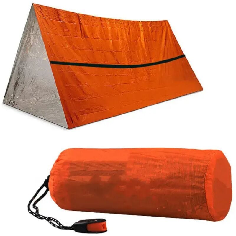 Image of Thermische und wasserdichte Rettungsdecke für Erste Hilfe und Camping