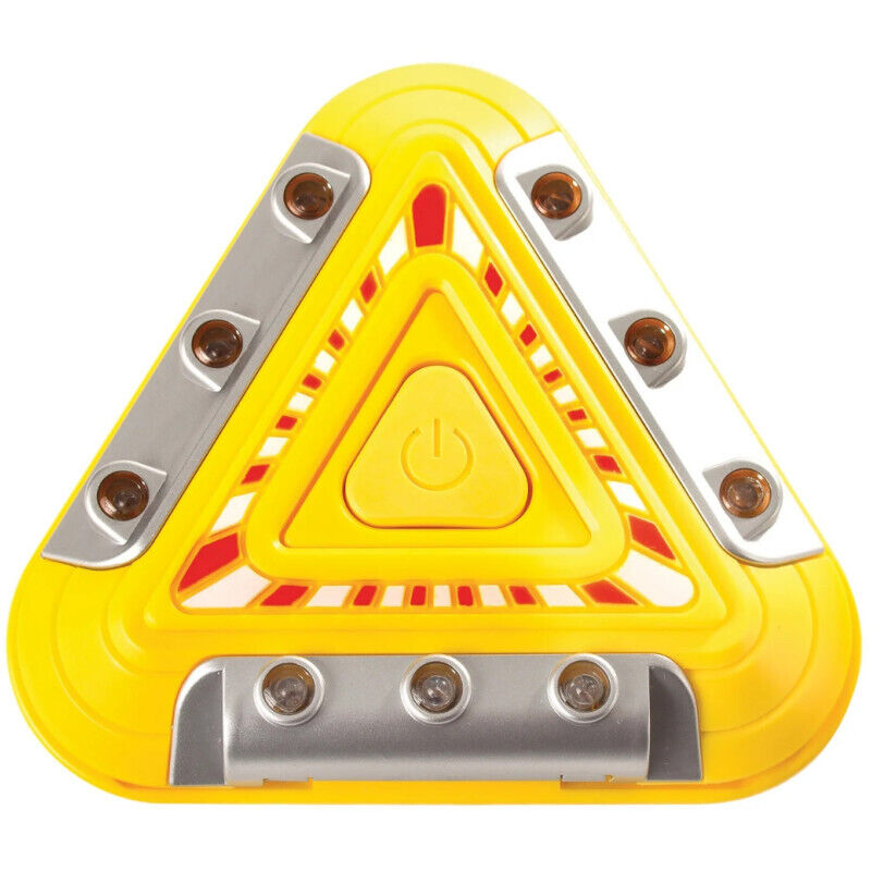 Trade Shop Traesio - Trade Shop - triangle emergence by car 9 led recaricabile magnetic pericle -